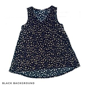 Leopard Print Kristina Sleeveless Top